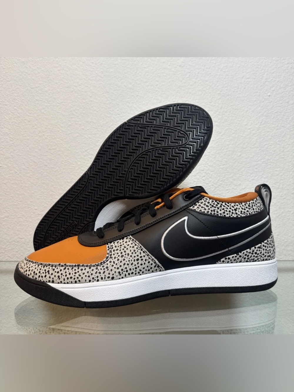 Nike Book 1 Air Safari Black Monarch Sneakers Shoes HV2096-001 Men’s Size 16 NEW